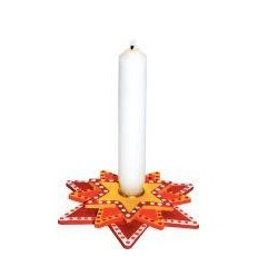 LOT 10BOUGIE BLANC 10CM d1,6CM 2