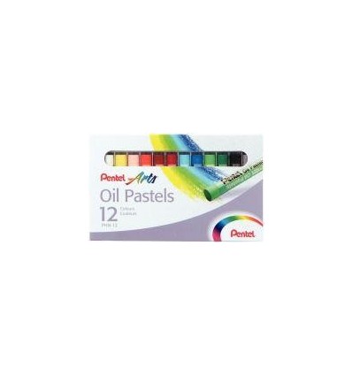 BTE 12 PASTELS HUILE 8MM
