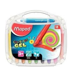 BTE 10CRAYONS GEL AQUARELLABLE