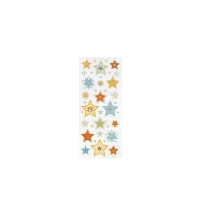 POCH 153 STICKERS STRASS NOEL