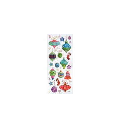 POCH 153 STICKERS STRASS NOEL