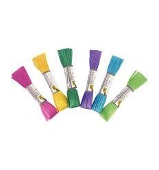 LOT 6 PELOTE RAPHIA SYNTHE FUN 2