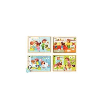 LOT 4 PUZZLE TOUT PROPRE