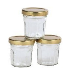LOT 12 MINIPOT CONFITURE VERRE