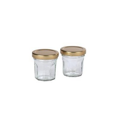 LOT 12 MINIPOT CONFITURE VERRE