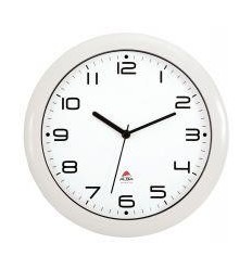 HORLOGE SILENCIEUSE D30CM BLC
