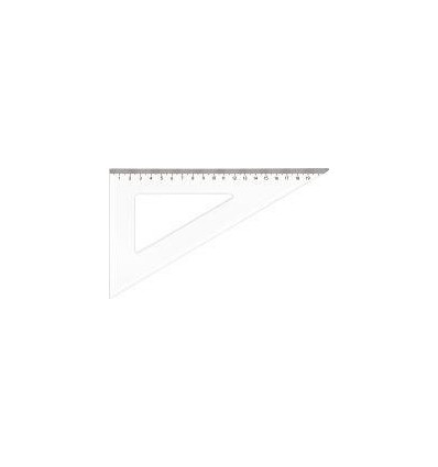 EQUERRE CRISTAL 21CM 60D GRA 0