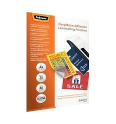 PACK25 POCH PLASTIF A4 ADHESIF 2