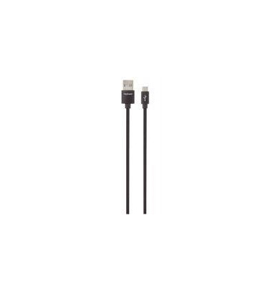 CABLE MICRO USB NYLON 1.2M NR