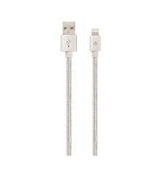 CABLE LIGHTNING NYLON 2.5M SIL