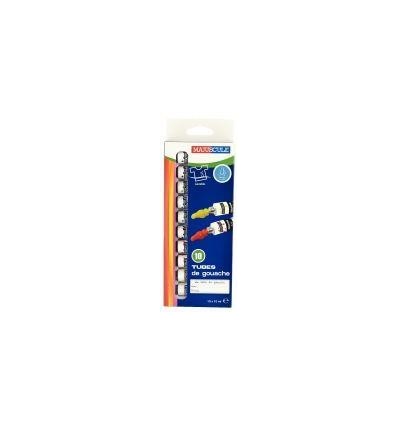 BTE 10T 10ML GOUACHE MAJU ASS