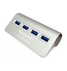 HUB 4PORTS USB 3.0 SILVER 2