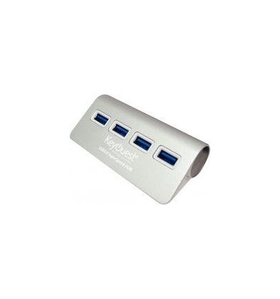 HUB 4PORTS USB 3.0 SILVER