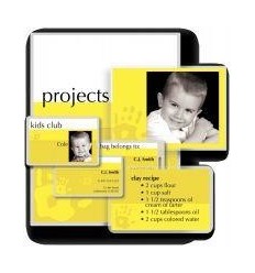 BT 100POCH/PLAST BADG64X95 125