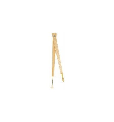 COMPAS TABL 40CM BOIS P/CRAIE