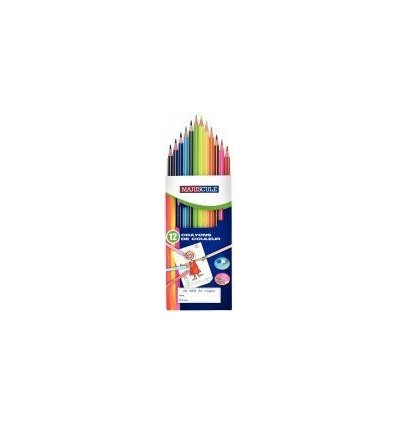 Crayons de couleurs bte 12