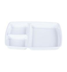 PLATEAU 3COMPART  25X21CM BLC 2