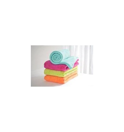 COUV.POL MICROFIBR150X100 TURQ