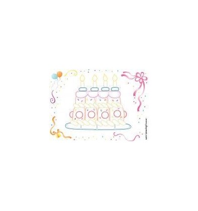 SET 24 CARTE PLAYM A DECORER