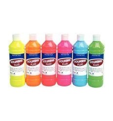 CRT 6 FL 500ML GOUACHE FLUO