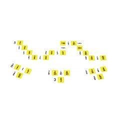 DOMINO 24PCS FRACTIONS SIMPLE