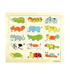 ENCAST 30P LES ANIMAUX RIGOLO