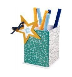 LOT 10 POT CRAYONS CRT BLANC