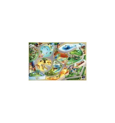 TAPIS 150X100CM ZOO