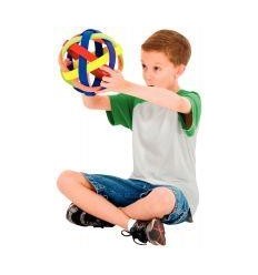 BALLE A NOEUDS TISSU D17,8CM 2