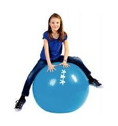 GYM BALL 90CM BLEU