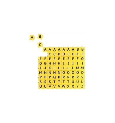 SET 90 LETTRES MAJUSC. MORPHUN