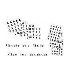 POCH40 PLANCHE GOMMET ALPH