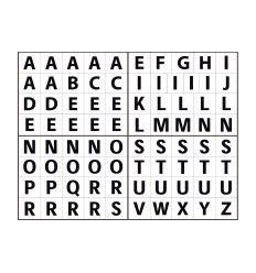 POCH40 PLANCHE GOMMET ALPH 2