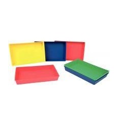 LOT 6PLATEAUX 230X145X30MM ASS 2