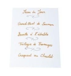 POCH 6MARQ PERMANENT PL ARGENT