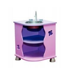 MEUBLE EVIER BOIS 37X37X47CM