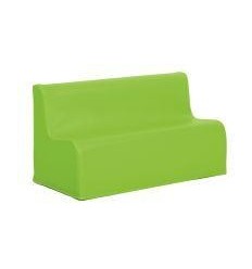 CANAPE 2PLACE PVC 17CM VERT