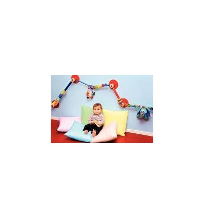 LOT 5 COUSSINS 40x40CM PASTEL