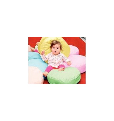 LOT 5 COUSSINS 40x40CM PASTEL