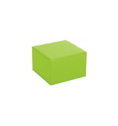 POUF CARRE PVC 40X40X25 VERT