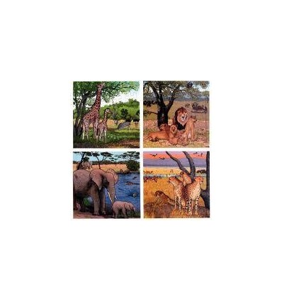 LOT4 PUZZ BOIS SAVANE 36/49P