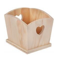 LOT 5 VIDE POCHE BOIS 12x10CM 2