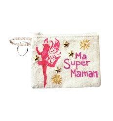 LOT 6 PORTE MONNAIE COTON