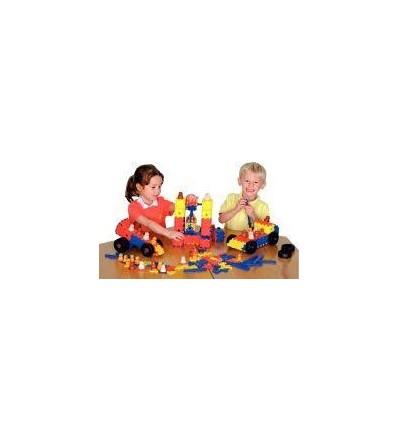 SET JUNIOR POLYDRON 124 PIECES