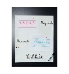 TABLEAU BLC ADH METALIQ50X60CM