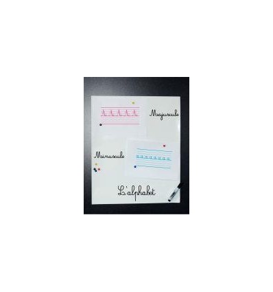 TABLEAU BLC ADH METALIQ50X60CM