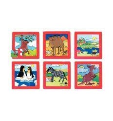 LOT 6 PUZZLE PLAS9P ANIMO ZOO 2
