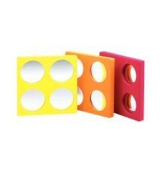 LOT 4 MIROIRS FACE BOMBE RGE