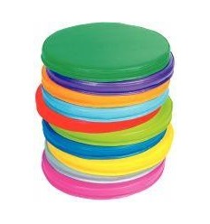 SET 12 COUSSIN ROND MOUSSE ASS 2