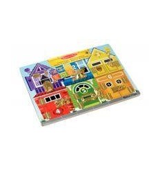 PLANCHE A VERROUS BOIS 39X29CM